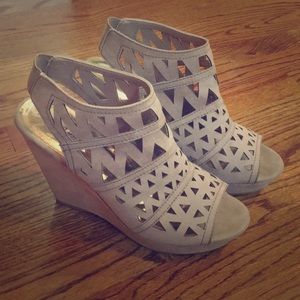 Madden Girl Suede Wedges